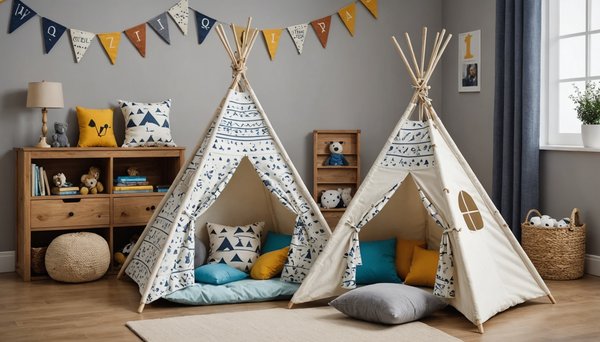 Coussins pour tipi garçon : confort et originalité à petit prix